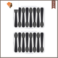 单头海绵眼影棒化妆刷便携一次性迷你眼部彩妆工具初学者女 三维工匠 小号黑头40支 其它材质