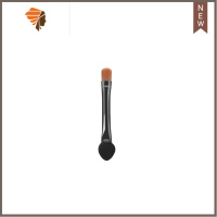 双头眼影刷眼影棒软毛海绵晕染化妆刷彩妆大小号便携新手化妆工具 三维工匠 小号1支 其它材质