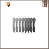 化妆刷套装学生平价初学者软毛眼影刷双头海绵眼影棒鼻影刷一次性 三维工匠 小号大小头20支 其它材质