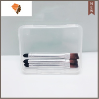 迷你眉刷便携小腮红刷小眉粉刷双头扫眉螺旋刷眼影海绵棒睫毛 三维工匠 三支迷你眉粉刷眼影棒