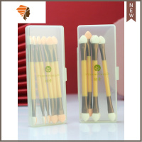 海绵双色初学者懒人眼部晕染眼影刷盒装12支化妆刷 三维工匠眼影棒