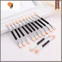 眼影刷细节刷眼影棒眼影刷海绵5支/ 10支/20支懒人初学者眼部化妆 三维工匠 双头眼影棒[30支]