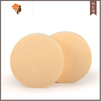 三角形海绵皮面粉扑12片美妆蛋干湿两用散粉定妆上妆不吃粉 三维工匠 肤色大圆形2片装