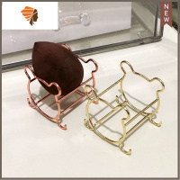 网红美妆蛋收纳架子葫芦粉扑晾晒架化妆绵海绵蛋彩妆鸡蛋简易鸡爪 三维工匠 小熊架子一对