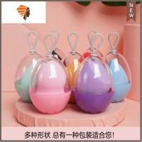 美妆蛋干湿两用粉扑超软不吃粉化妆蛋彩妆蛋化妆海绵可爱独立包装 三维工匠 [5粒装带盒子](3水滴)(2葫