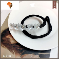 盘发器丸子头懒人韩国简约珍珠花苞头百搭蓬松造型器女发夹后脑勺 敬平 五花款造型夹