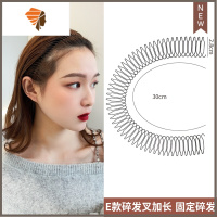 聚量发箍女刘海碎发头发夹子盘发器造型工具发夹百搭外出束发带 敬平 E款碎发叉加长造型夹