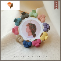 简约磨砂彩色迷你小抓夹头少女可爱刘海碎发夹边夹甜美造型发卡子 敬平 蝴蝶结款造型夹