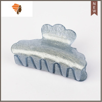 盘发发夹造型固定后脑勺中号洗澡抓夹头饰韩版气质发卡头发夹子女 敬平 浅蓝色造型夹