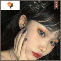 4只入别针造型发卡边夹 韩国流行发饰 清新简约发夹顶夹 金属头饰 敬平 别针发夹4只造型夹