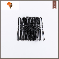 u型夹固定发饰u形发簪u形夹黑色夹子发饰插针盘发发夹造型固定 敬平 100根U型夹(无收纳盒)造型夹