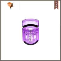 日韩睫毛夹卷翘夹睫毛器便携式眼睫毛夹局部睫毛夹小型睫毛夹 三维工匠 透明紫