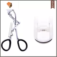 睫毛夹卷翘初学者迷你学生女化妆局部便携式眼睫毛器 送胶垫 三维工匠 指环睫毛夹+迷你睫毛夹白色