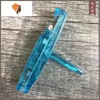 手动卷翘太阳花广角局部迷你眼睫毛夹 送替换胶条 旅行便携带 三维工匠 蓝色局部夹