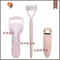 睫毛夹持卷翘便携式局部眼睫毛定型不夹眼皮送替换胶垫初学 三维工匠 粉色睫毛夹+局部款+钢针睫毛梳
