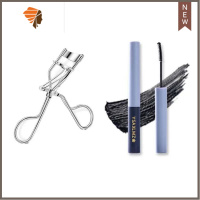 5秒卷翘局部睫毛夹可爱迷你便携式睫毛夹卷翘初学者眼睫毛卷翘 三维工匠 银色睫毛夹+蓝管睫毛膏..