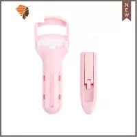 睫毛夹卷翘定型新版睫毛夹小型局部睫毛卷翘器玛丽安 三维工匠 新款#粉色(经典款+局部)