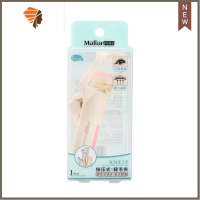 新版按压式睫毛夹卷翘不夹眼皮局部睫毛夹玛丽安送胶垫 三维工匠 新款米色