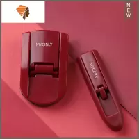 送胶垫 眼睫毛夹子卷翘器 局部迷你睫毛卷翘器套装定型初学者 三维工匠 [酒红色组合套装]广角+局部