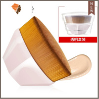无痕化妆刷便携平头美妆工具不吃粉底液散粉刷子 三维工匠 55号无痕魔术粉底刷[粉色] 人造纤维