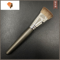 扁平粉底刷抛光粉底液刷子扁头bb霜专用平头化妆隔离专用刷涂抹刷 三维工匠 扁平头粉底刷 人造纤维