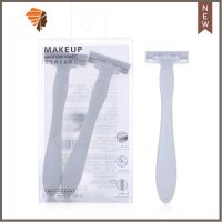 剃须刀刮毛刀手动刮脸刀修面刀剃毛刀老式刮胡私处剃刀男女生专用 三维工匠 北欧风两支装手动剃须刀