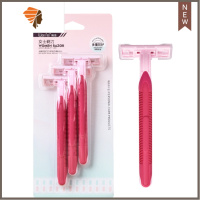 手动刮毛刀女腋毛私处腋下男女士专用脱毛剃毛刀刮胡刀女生刮毛器 三维工匠 WF185手动剃须刀