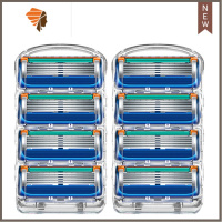 五层风速3剃须刀头 剃须刀手动刮胡刀片男士刀刮脸刮胡子 三维工匠 纯8刀片(送剃须膏)手动剃须刀