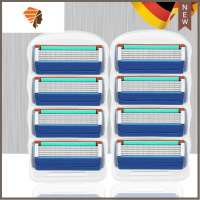 通用锋速五层手动剃须刀5层男士刮胡刀锋利刀片剃头刮胡刀架 三维工匠 五层8刀头