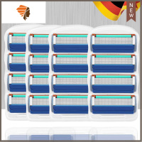 通用锋速五层手动剃须刀5层男士刮胡刀锋利刀片剃头刮胡刀架 三维工匠 五层16刀头