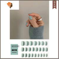 短款果冻粉纯色自然美甲贴片成品仙女同款日系成品穿戴甲片 三维工匠 AA1110