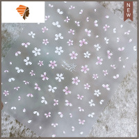 tomoni浮雕樱花花朵贴画网红贴花日式唯美指甲贴饰品 三维工匠 MS-42粉花朵(薄韧款)美甲贴