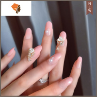 美甲贴片穿戴甲成品中短款酒红穿戴式甲片可拆卸学生集合 三维工匠 F64十里桃花