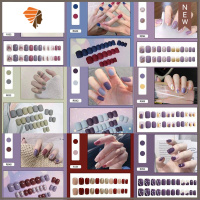 网红穿戴美甲甲片可拆卸假指甲贴片社会学生抖音女美甲成品甲片 三维工匠 全店甲片可混搭[2]套- -留言客服哟+胶水美甲贴