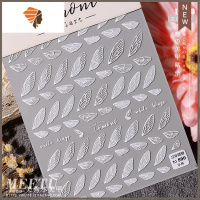 美甲tomoni浮雕薄韧立体翅膀贴纸背胶日系网红巴洛克指甲装饰贴花 三维工匠 to590(浮雕款)美甲贴