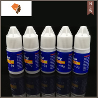 3g 美甲套装专用贴甲美甲胶水饰品粘甲片强力牢固DIY指甲水钻石胶 三维工匠 美甲胶水(5瓶)美甲贴