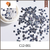 爱心美甲亮片饰品成品脚指甲贴片装饰工具新款日系闪粉新网红 三维工匠 c12-001美甲贴