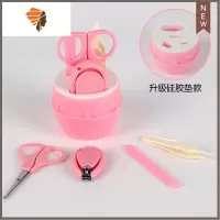 婴儿指甲剪套装宝宝指甲剪刀钳卡通新生安全防夹肉专用幼儿童用品 三维工匠指甲钳