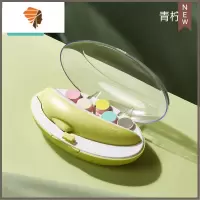 宝宝电动磨甲器婴儿指甲打磨器新生儿童专用防夹肉指甲剪套装 三维工匠指甲钳