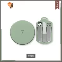 指甲钳套装家用修指甲剪指甲刀鹰嘴斜口女可爱定制 三维工匠