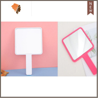 创意方形手柄镜子手持化妆镜便携式美容镜梳妆镜 三维工匠美妆镜