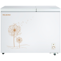 美菱 冷柜(MEILING) BCD-220DT 220升 双温冰柜 商用卧式冷柜 保鲜柜一级节能