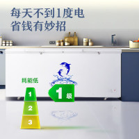 [元旦秒抢]澳柯玛 BC/BD-560TC 560升家用商用大容量冰柜 卧式大冰箱冷藏冷冻转换单温顶开冷柜