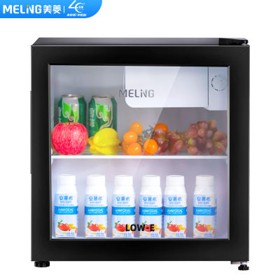 美菱 (MELING)立式家用冰吧 冷藏保鲜迷你展示柜 茶叶水果护肤品小型冰柜SC-50L 协商用SC-59代替