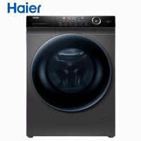 [818必抢]海尔(Haier) G100228HBD12S洗烘 10公斤直驱变频除菌滚筒洗衣机 智能投放一级节能