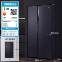 海尔(Haier)BCD-501WLHTS19B9U1L对开三门家用一级能效大容量无霜