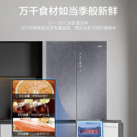 [24h闪发]海尔(Haier) BCD-506WGHTD14S3U1 506升十字对开门冰箱 风冷无霜 全空间保鲜