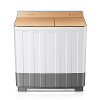 小鸭牌(XIAOYAPAI) 15公斤双缸洗衣机 半自动双缸双筒 家用大容量 波轮洗脱两用 可单洗单脱水