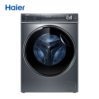 24h速递I海尔(Haier) XQG100-HBD14376LU1洗衣机 10公斤 滚筒洗衣机 直驱变频 超薄