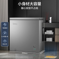 美的(Midea)143升 低霜家用囤货小冷柜 冷藏冷冻转换冰柜 一级能效母婴母乳小冰箱 BD/BC-143KMF(E)